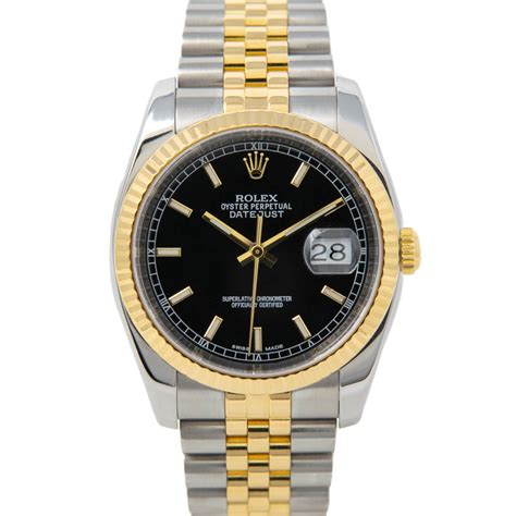 mens rolex gold black face watch|black face rolex 18k gold.